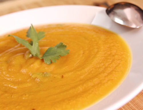 Minted Carrot Soup