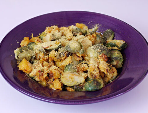 Roasted Cauliflower & Brussels Sprouts