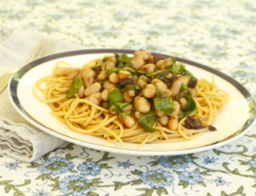 Olive White Bean Pasta