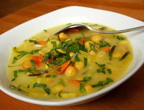 Curried Chickpea Soup