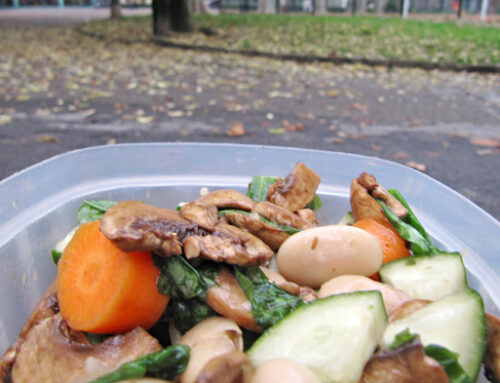 Balsamic-Marinated Tuscan Bean Salad