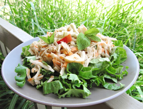 Applesauce Jicama Salad