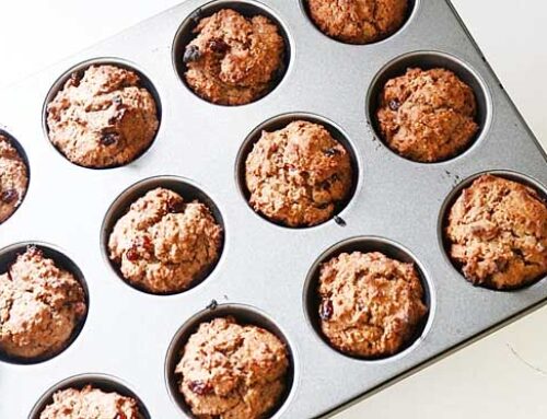 Banana Lentil Muffins